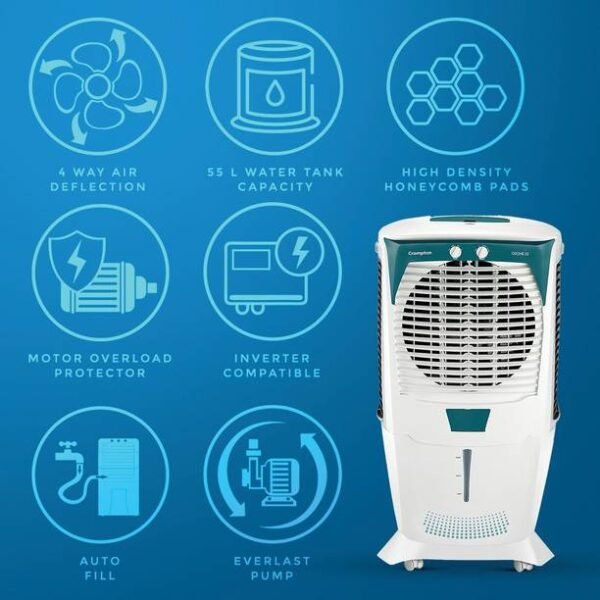 Crompton 55 L Desert Air Cooler