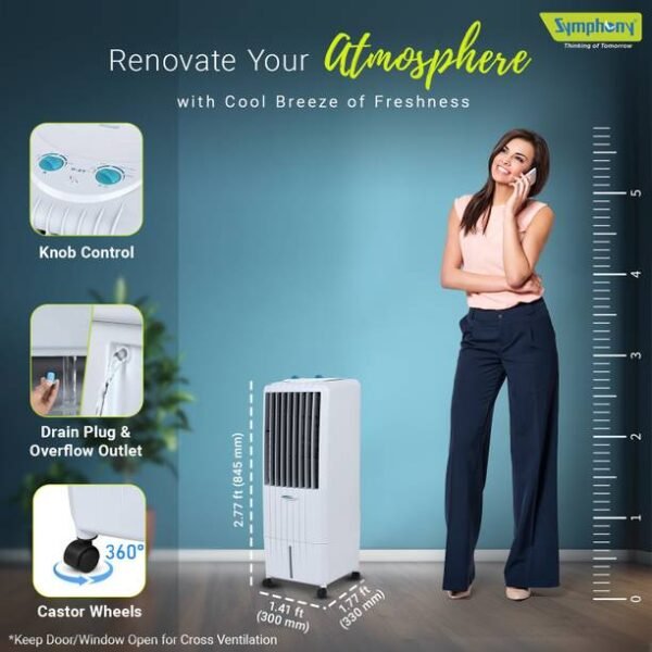 Symphony 12 L Tower Air Cooler