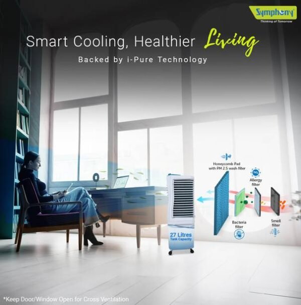Symphony 27 L Room/Personal Air Cooler