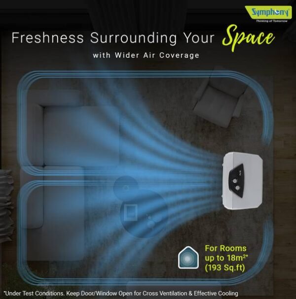 Symphony 40 L Room/Personal Air Cooler