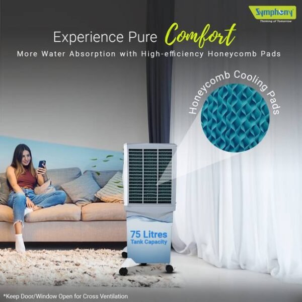 Symphony 75 L Desert Air Cooler