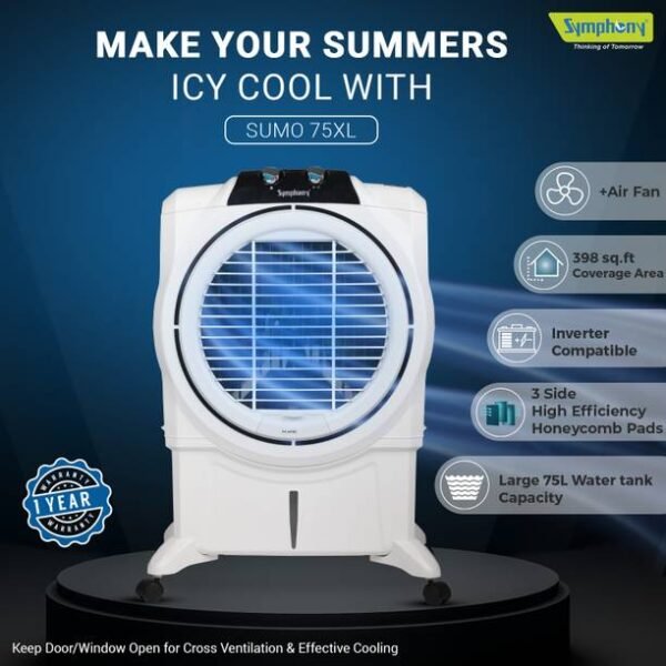 Symphony 75 L Desert Air Cooler