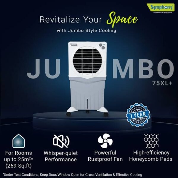 Symphony 75 L Desert Air Cooler