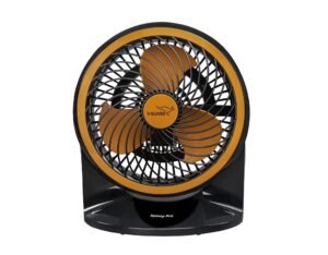 V-Guard Multi Purpose Spinny Pro Personal Fan | Table Cum Wall Fan | 353 m³/min Air Delivery | 2100 RPM | Compact and Powerful | (Orange Black) | 2- Year Warranty